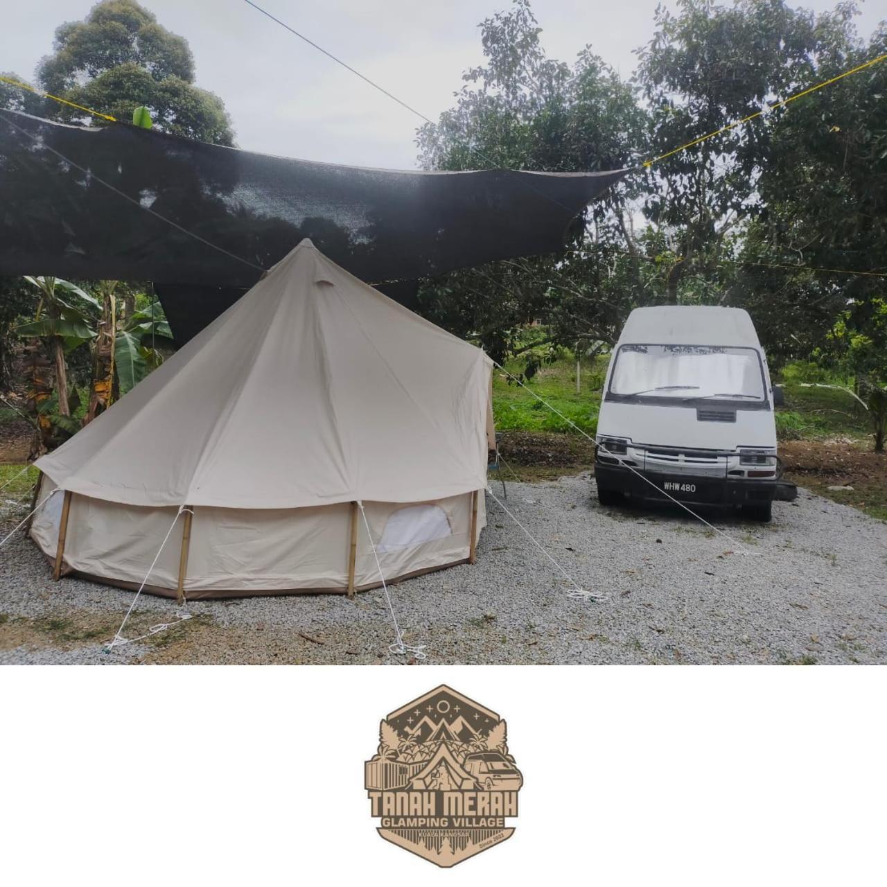 Tanah Merah Glamping Village Kuala Kangsar Bagian luar foto