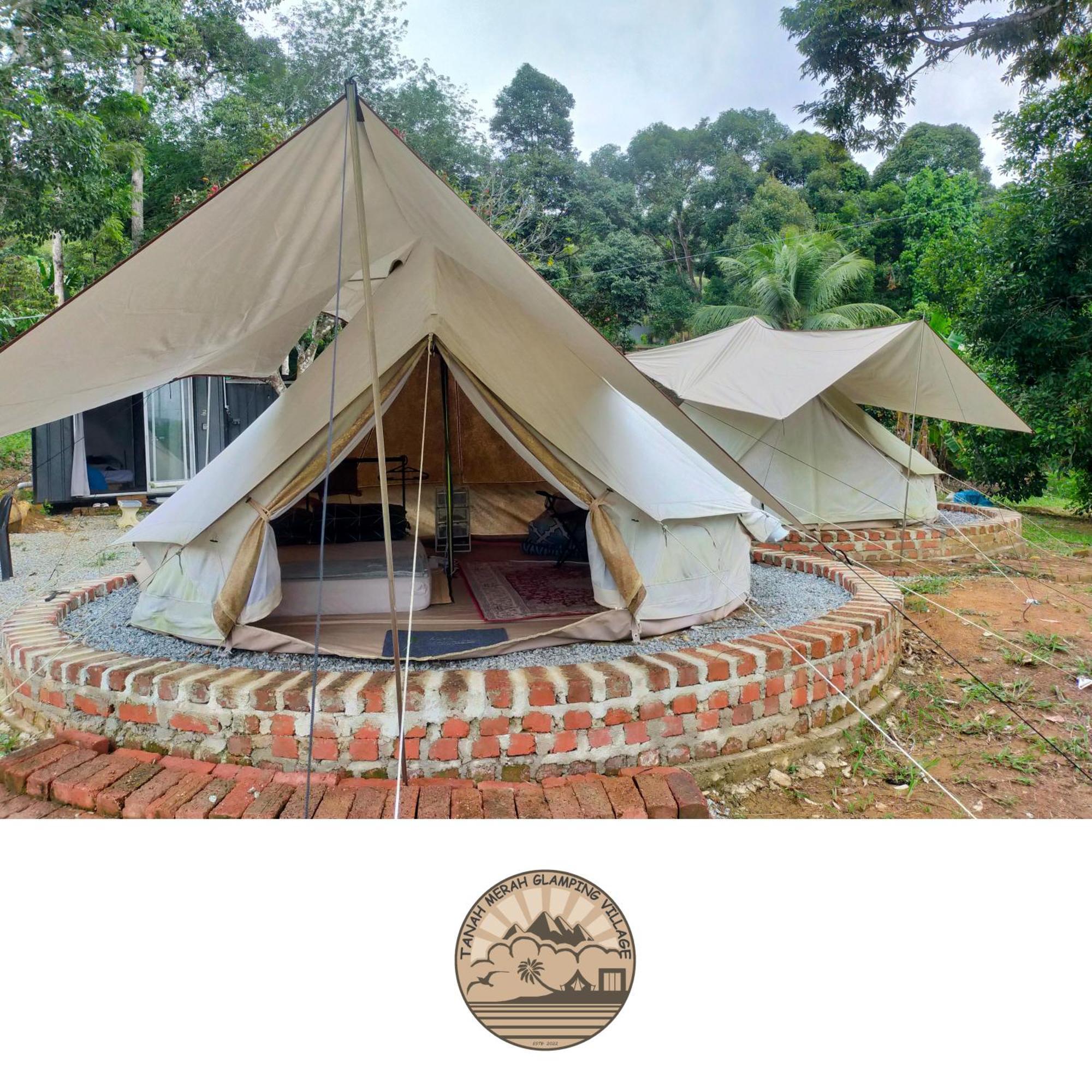 Tanah Merah Glamping Village Kuala Kangsar Bagian luar foto