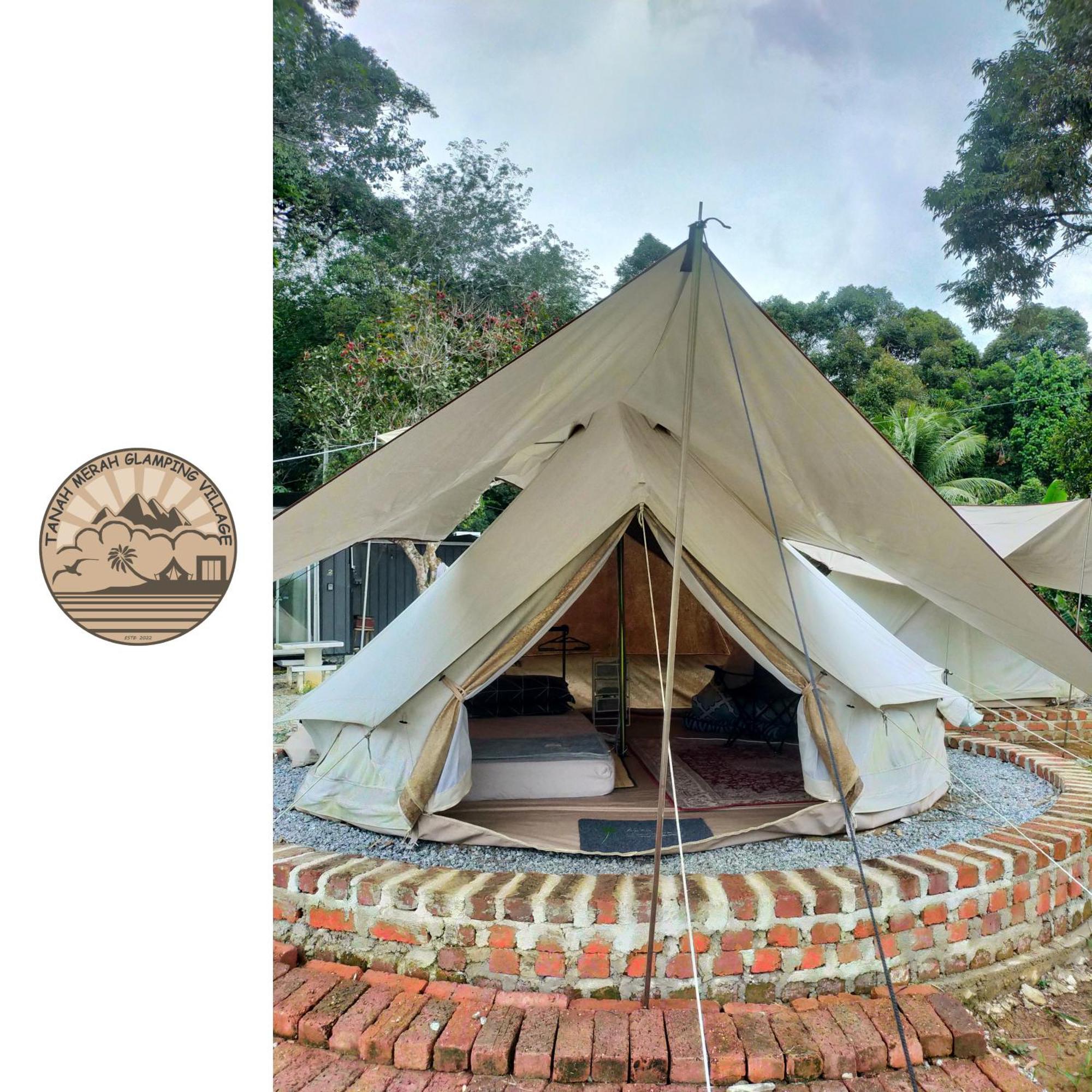 Tanah Merah Glamping Village Kuala Kangsar Bagian luar foto